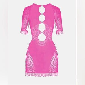 Miranda Dress in Fuchsia - Poster Girl